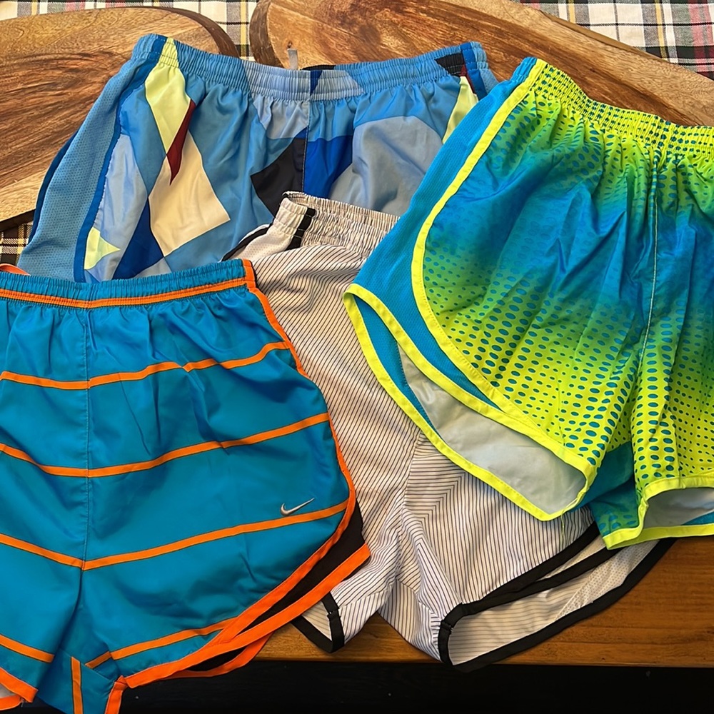 Lot (4 pieces) of Nike Tempo running shorts - Size Small